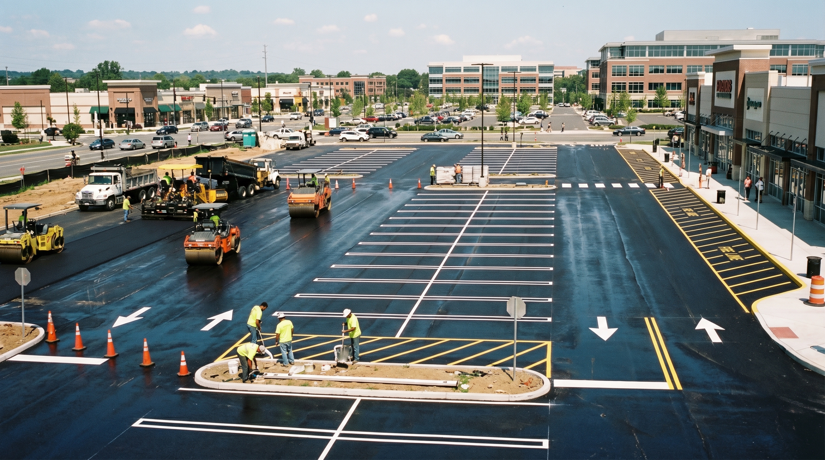 Парковки и стоянки