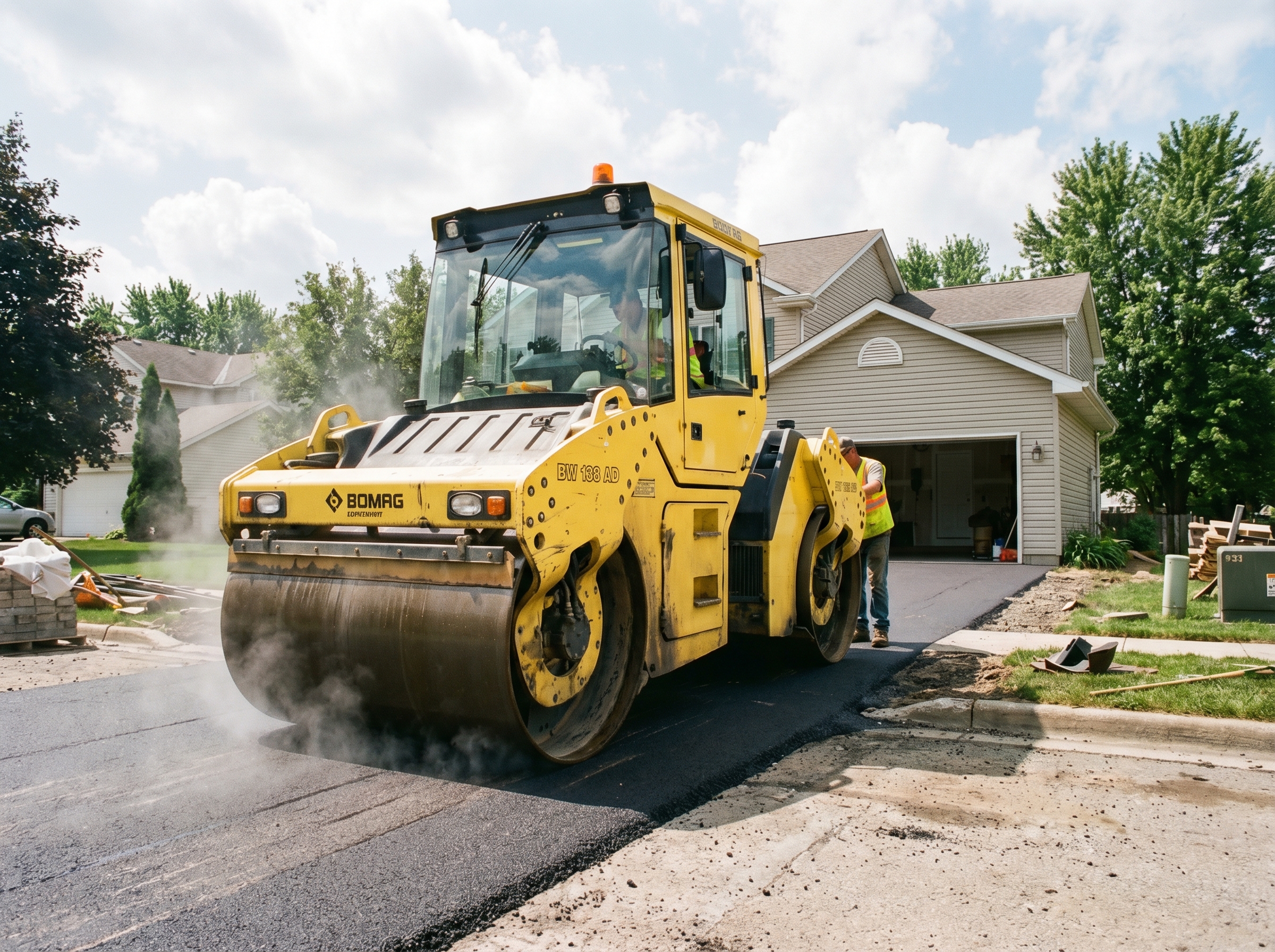 Дорожный каток